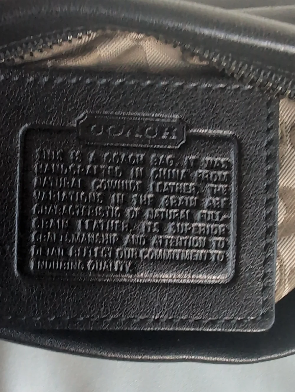 COACH Y2K ♣️Mini Coach Vintage Legacy Black Leather Demi/Mini  Duffelette Bag